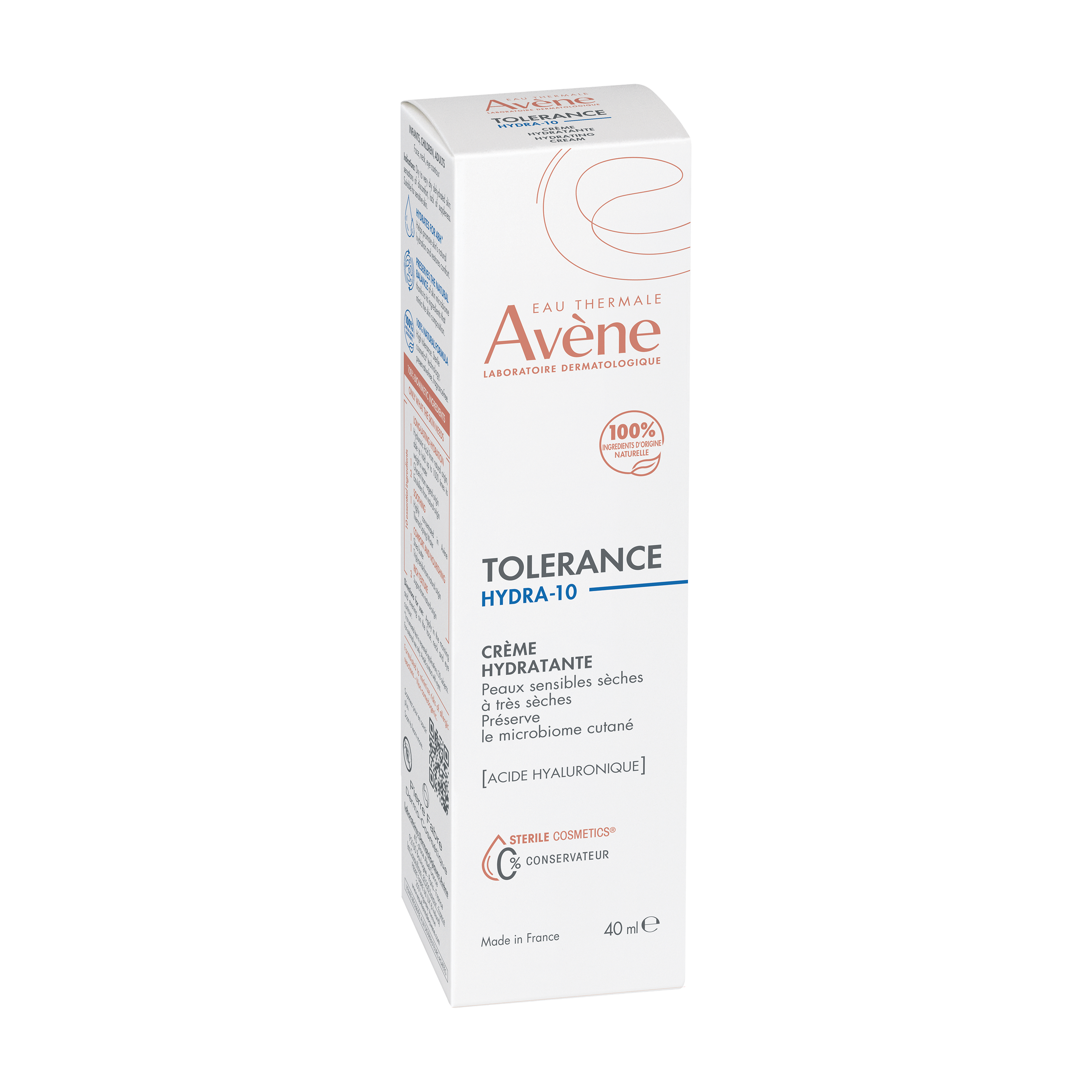 Avene Tolerance Hydra 10 Hydraterende Creme