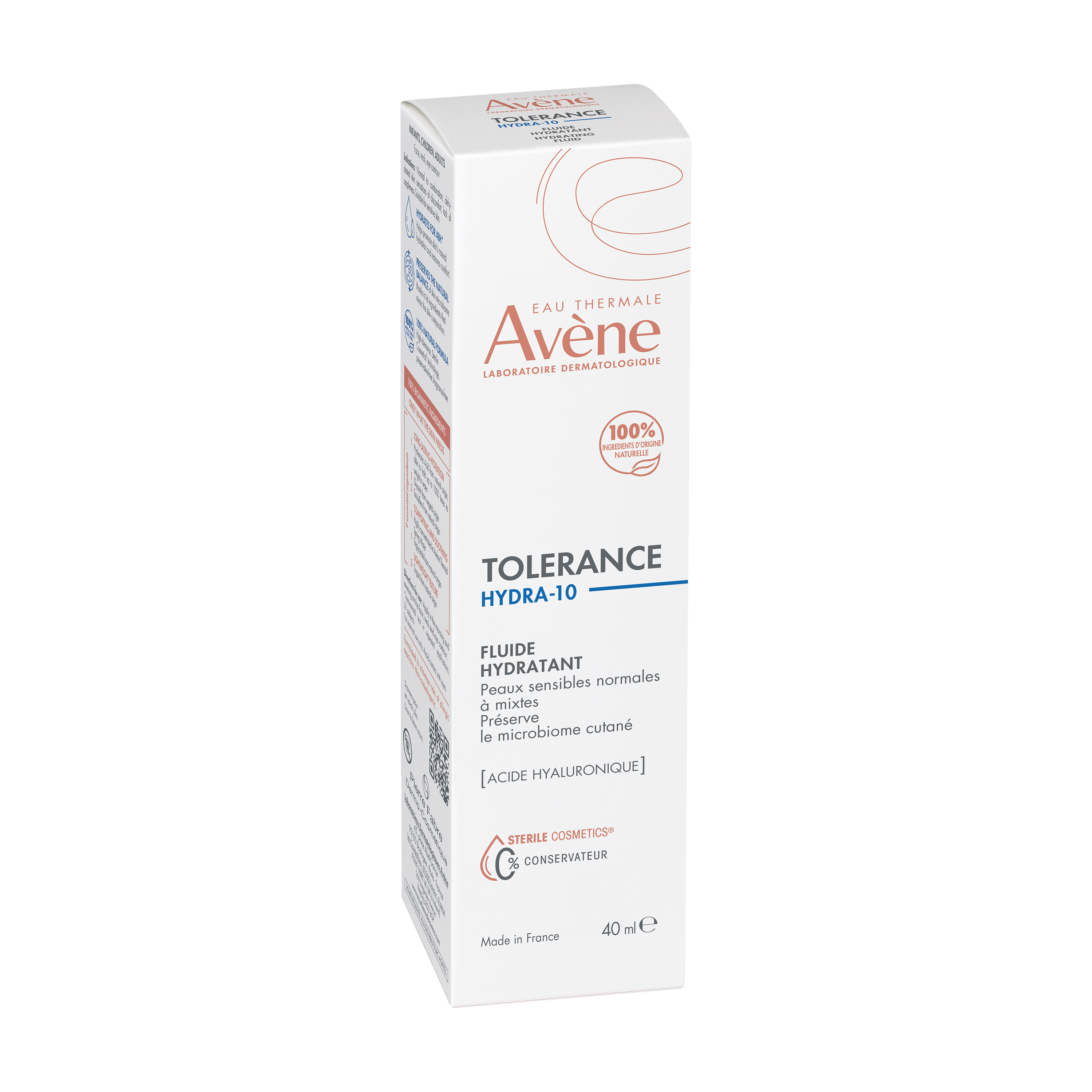 Avene Tolerance Hydra 10 Hydraterende Fluide