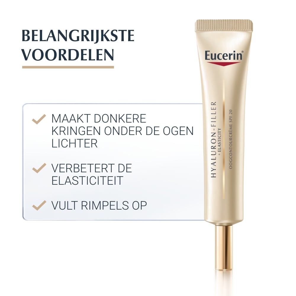 Eucerin Hyaluron-Filler + Elasticity Oogcontourcrème SPF20