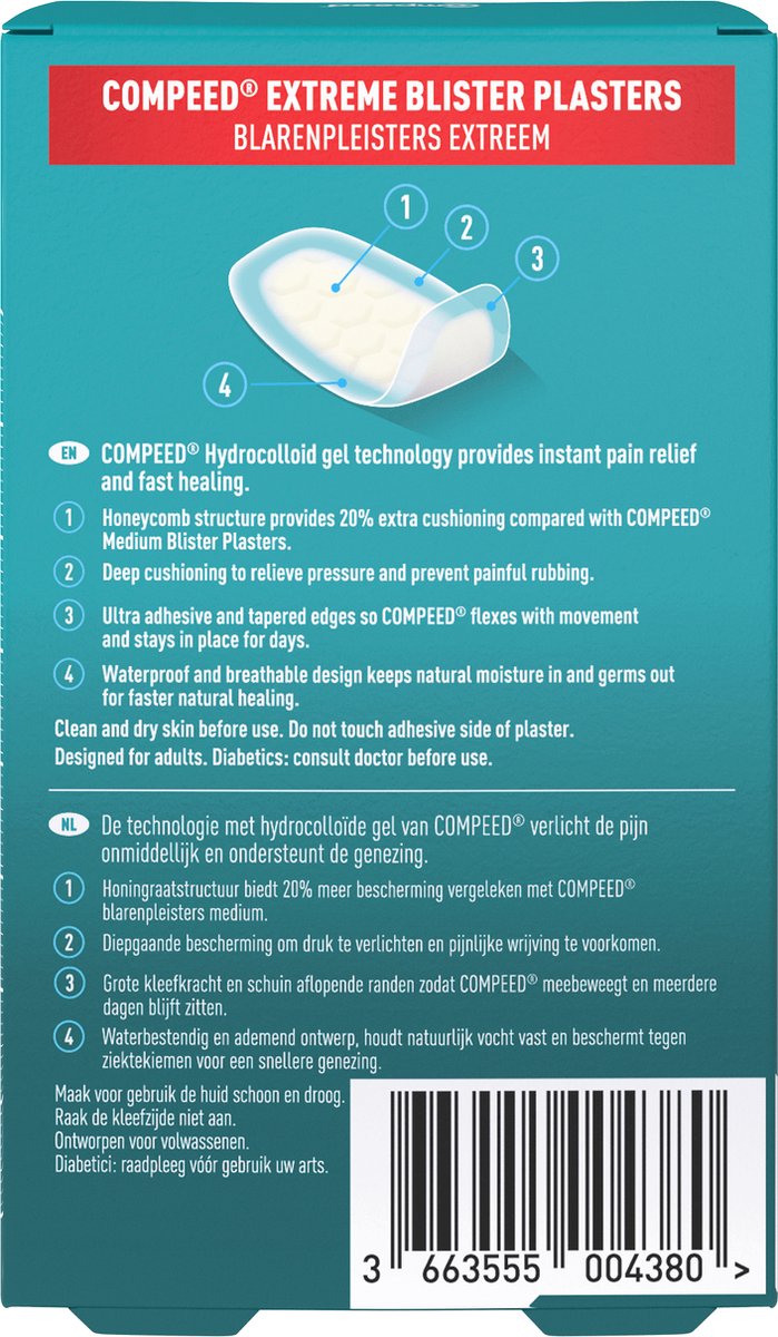Compeed Blarenpleister Extreem