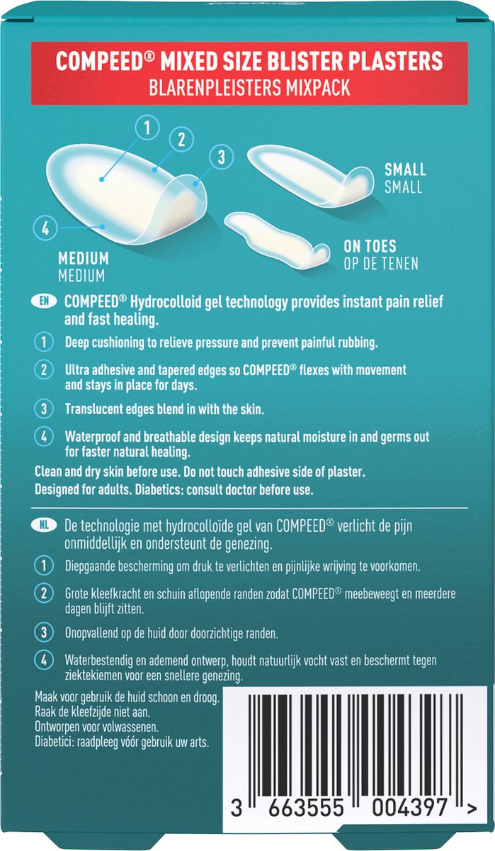 Compeed Blarenpleister Mixpack