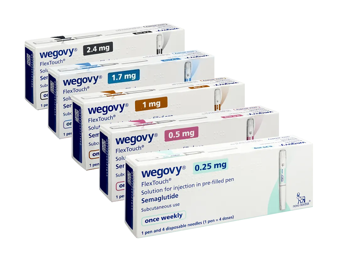 Wegovy 1 Flextouch Injvl 1,34mg/ml Pen 3ml Incl. Koelbox