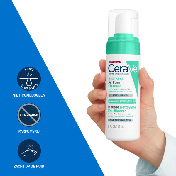 Cerave Balancing Air Foam Cleanser