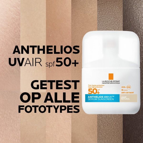 La Roche-Posay Anthelios Uvair Zonnebrand Serum SPF50+ Light