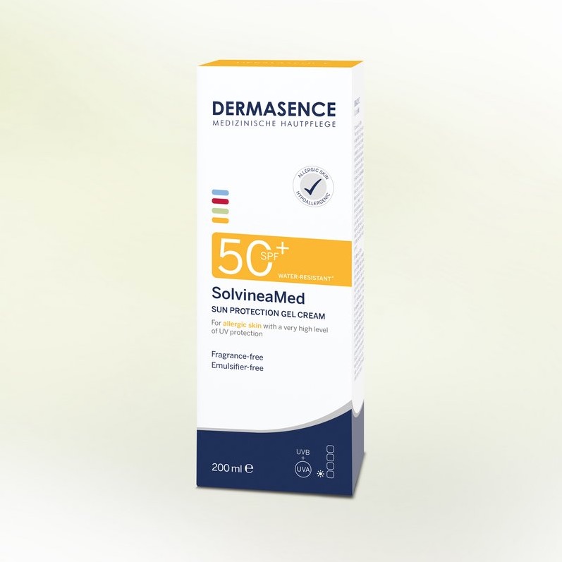 Dermasence Solvineamed Sun Protection Gel Cream SPF 50+