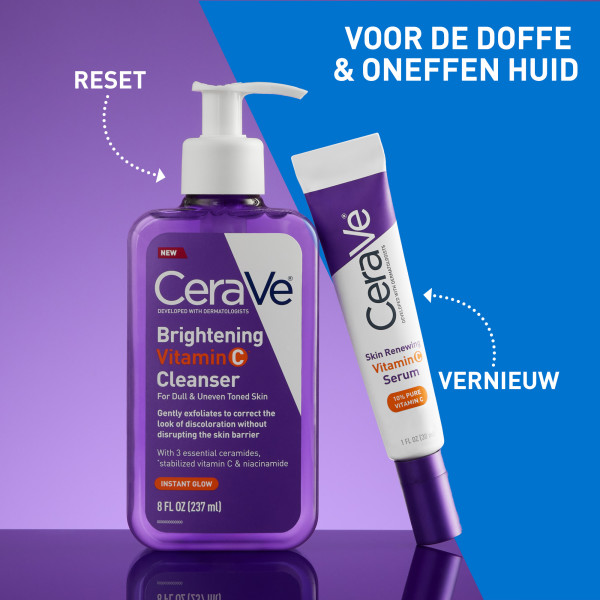 Cerave Brightening Vitamine C Cleanser