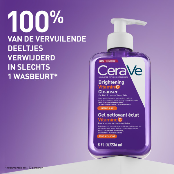 Cerave Brightening Vitamine C Cleanser