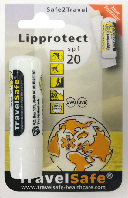 Travelsafe Lippenbalsem - Factor 20