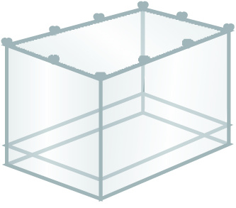 Travelsafe Klamboe Box Tropenproof - 2 Persoons