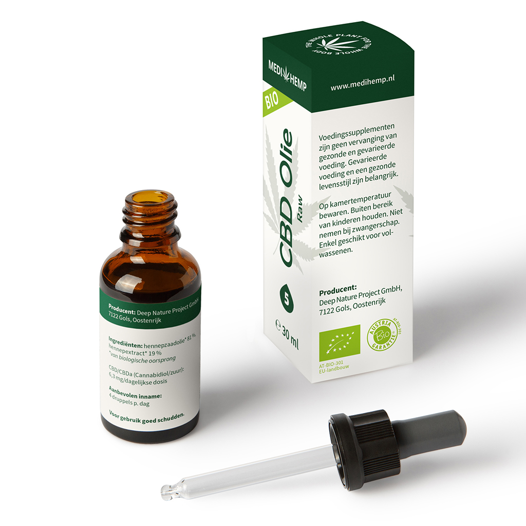 Wedihemp Cbd Olie Raw 5%