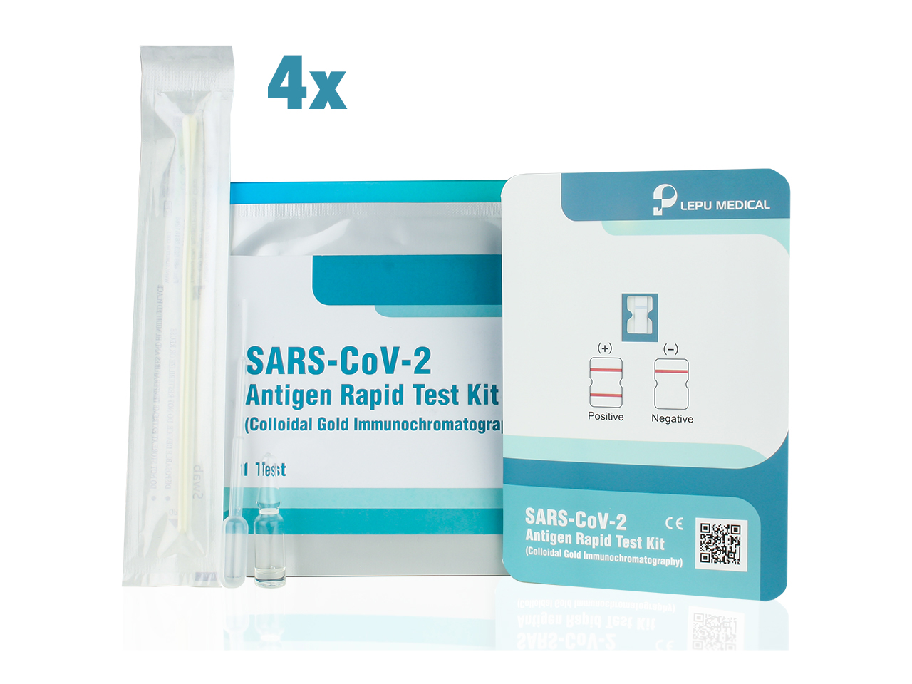 Coronatest Rapid Covid-19 Antigen Sneltest Kit 4-Pack