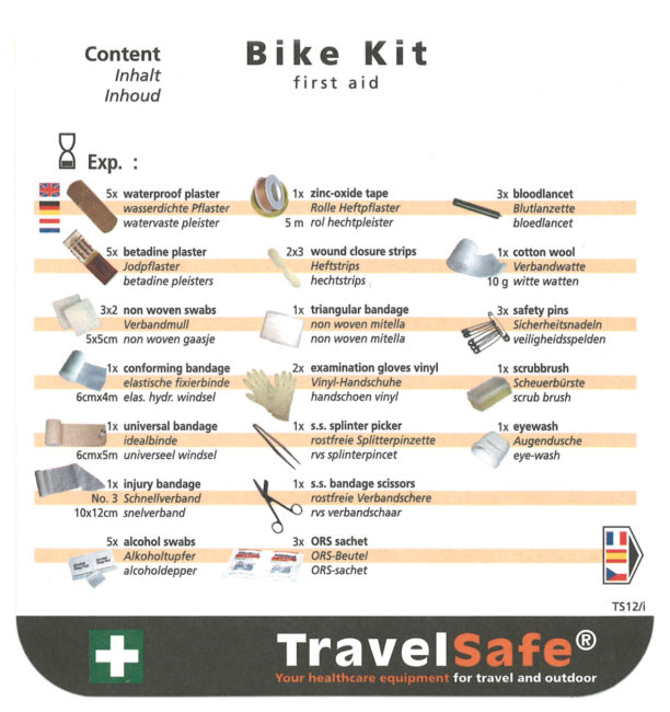 Travelsafe Ehbo Kit - Bike